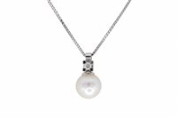Collana Promesse Donna in Oro bianco Perla GQPY2 - GQPY2